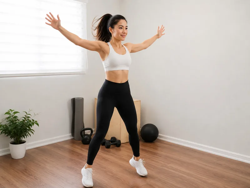 Jumping jack kết hợp cùng chế độ ăn hợp lý có thể hỗ trợ quá trình đốt calo và kiểm soát cân nặng.