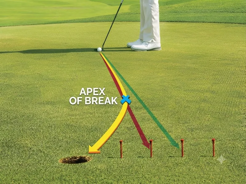 Cú putt hiệu quả đòi hỏi golfer kết hợp đọc green, chọn line và thực hiện stroke ổn định trước khi đưa bóng vào hố.
