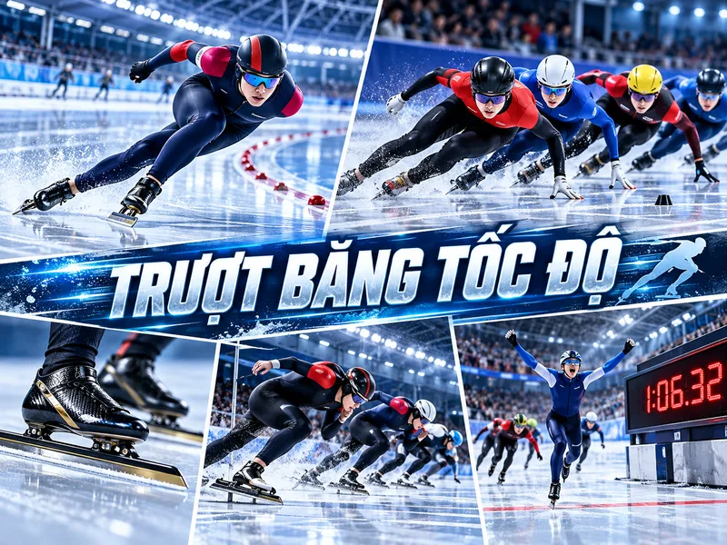 Trượt băng tốc độ gồm nhiều nội dung với sự khác biệt về đường đua và chiến thuật thi đấu